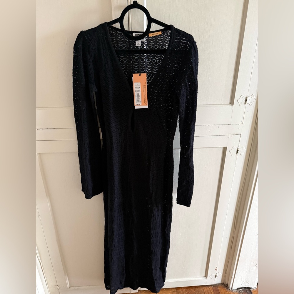 Elegant Black Lace Dress